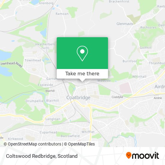 Coltswood Redbridge map