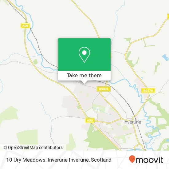 10 Ury Meadows, Inverurie Inverurie map