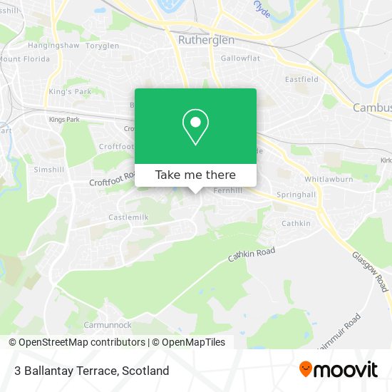 3 Ballantay Terrace map