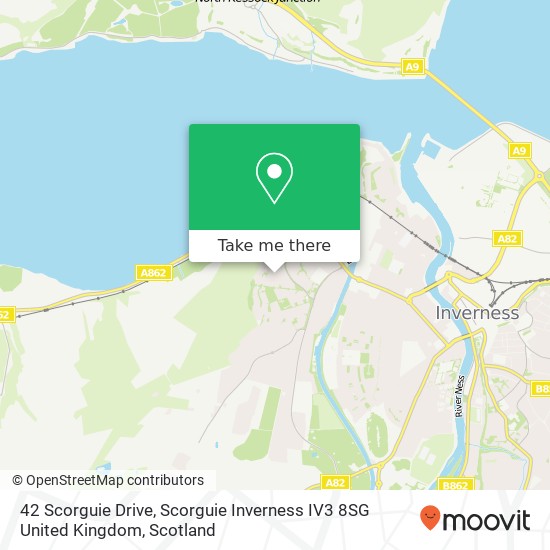 42 Scorguie Drive, Scorguie Inverness IV3 8SG United Kingdom map