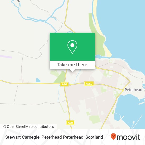 Stewart Carnegie, Peterhead Peterhead map