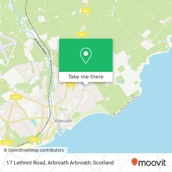 17 Lethnot Road, Arbroath Arbroath map
