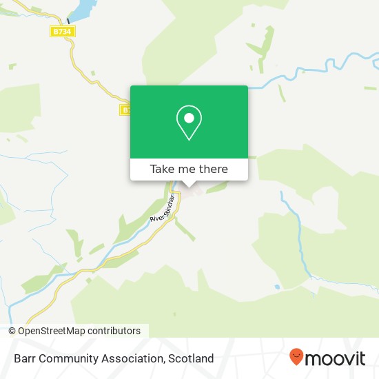 Barr Community Association map