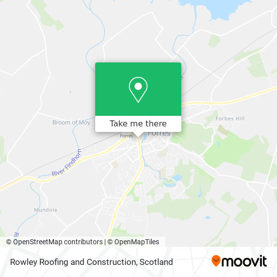 Rowley Roofing and Construction map