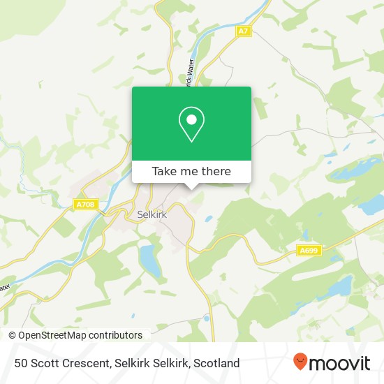 50 Scott Crescent, Selkirk Selkirk map
