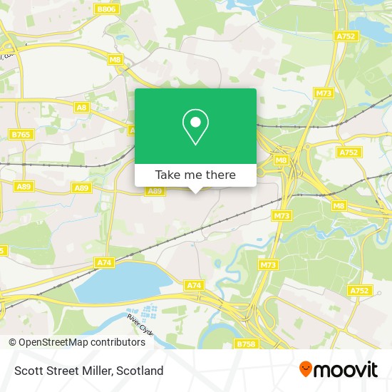 Scott Street Miller map
