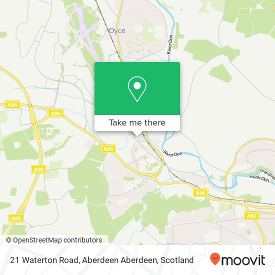 21 Waterton Road, Aberdeen Aberdeen map