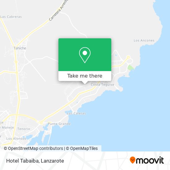 Hotel Tabaiba map