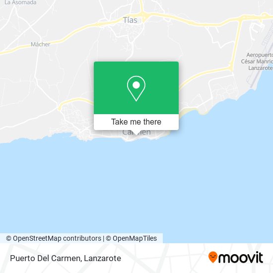 How get Puerto Carmen in Tías Bus?