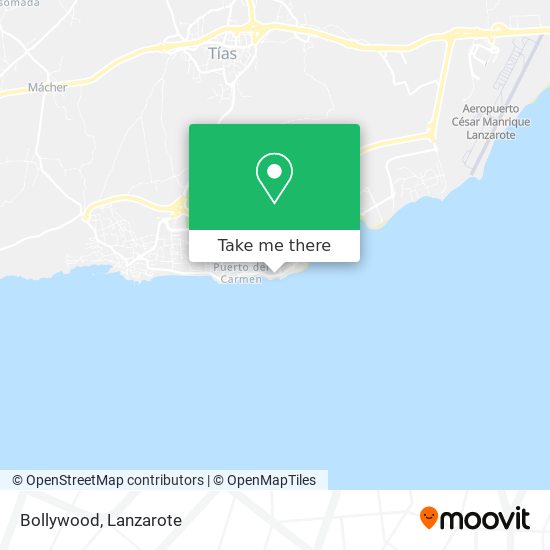 Bollywood map