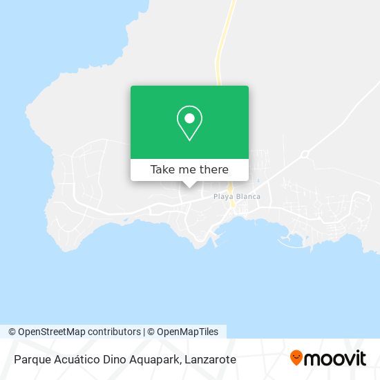 Parque Acuático Dino Aquapark map