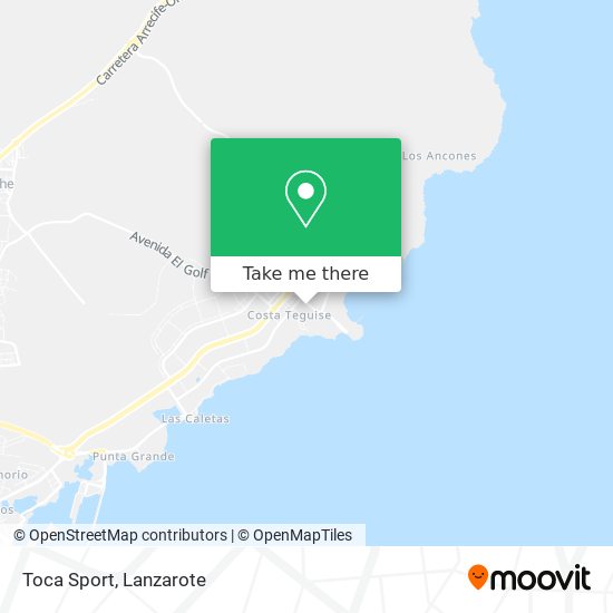 Toca Sport map