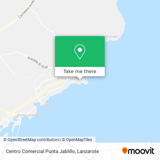 Centro Comercial Punta Jablillo map