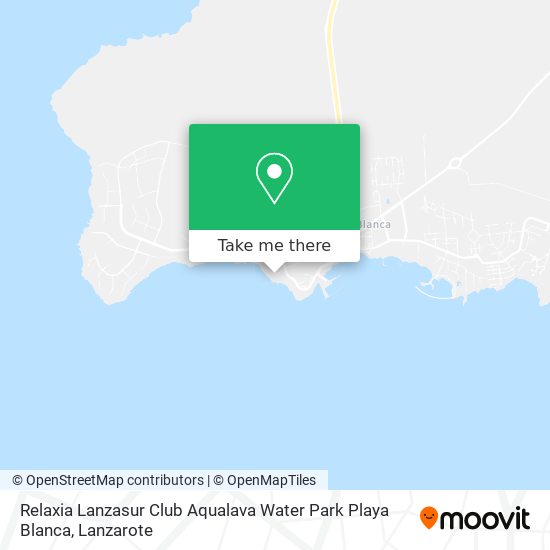 Relaxia Lanzasur Club Aqualava Water Park Playa Blanca map
