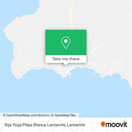 Bija Yoga Playa Blanca, Lanzarote map