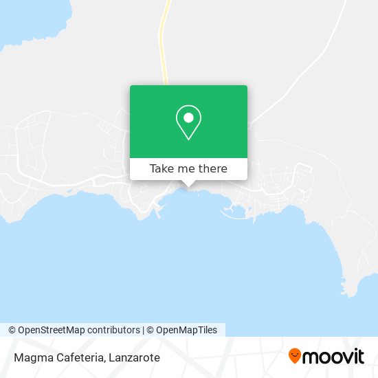 mapa Magma Cafeteria