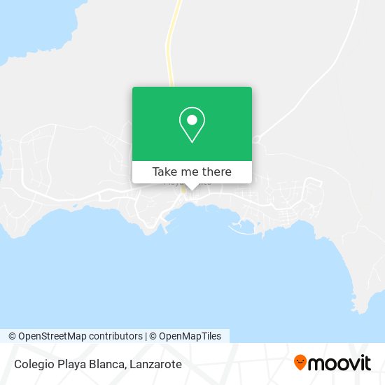 Colegio Playa Blanca map