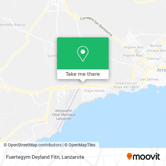 Fuertegym Deyland Fitn map