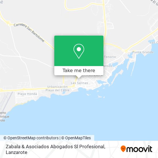 Zabala & Asociados Abogados Sl Profesional map
