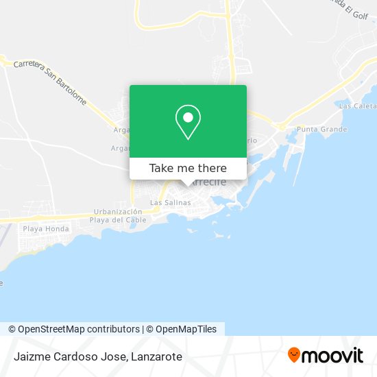 Jaizme Cardoso Jose map