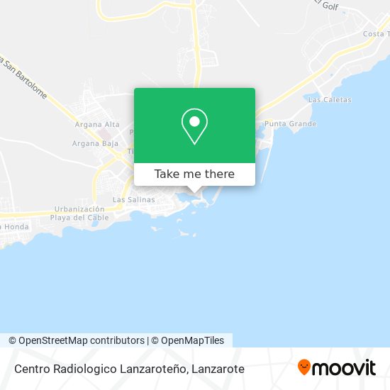 Centro Radiologico Lanzaroteño map