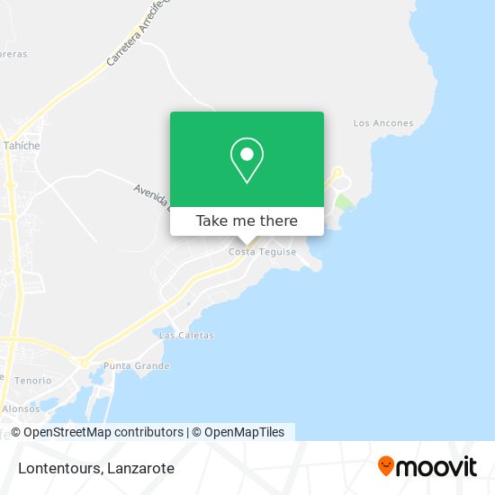 Lontentours map