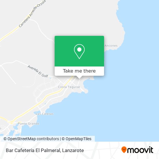 Bar Cafetería El Palmeral map