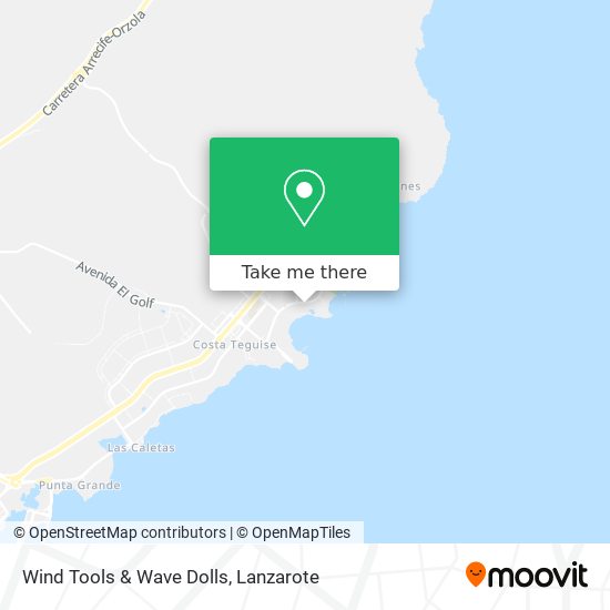 Wind Tools & Wave Dolls map