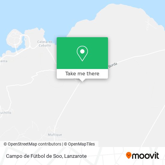 Campo de Fútbol de Soo map