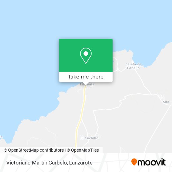 Victoriano Martín Curbelo map