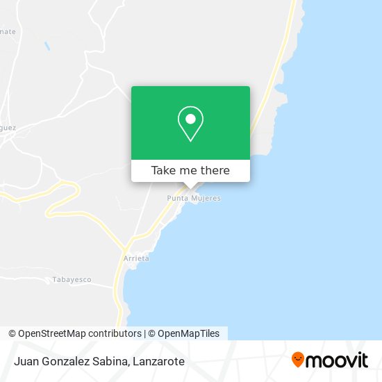 Juan Gonzalez Sabina map