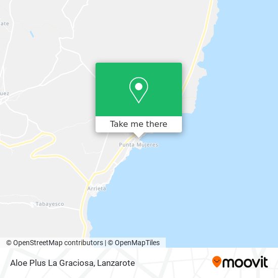 Aloe Plus La Graciosa map