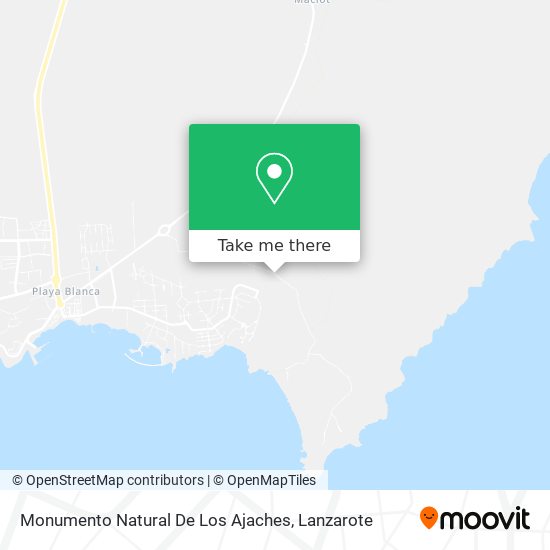 mapa Monumento Natural De Los Ajaches