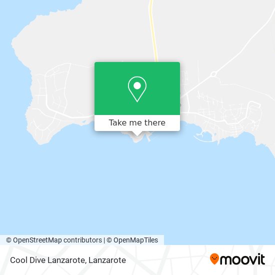 Cool Dive Lanzarote map