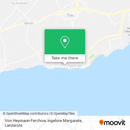 Von Heymann-Ferchow, ingelore Margarete map
