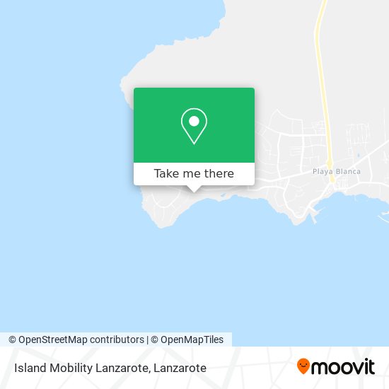 mapa Island Mobility Lanzarote