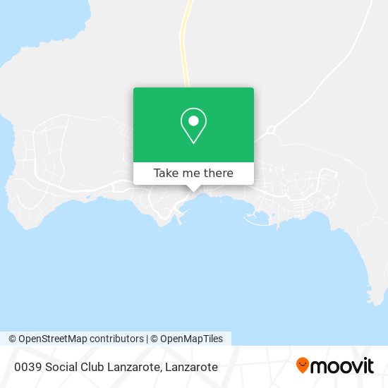 0039 Social Club Lanzarote map