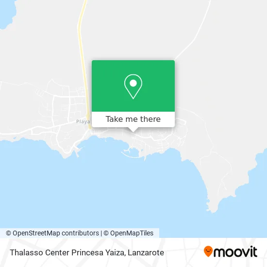 Thalasso Center Princesa Yaiza map
