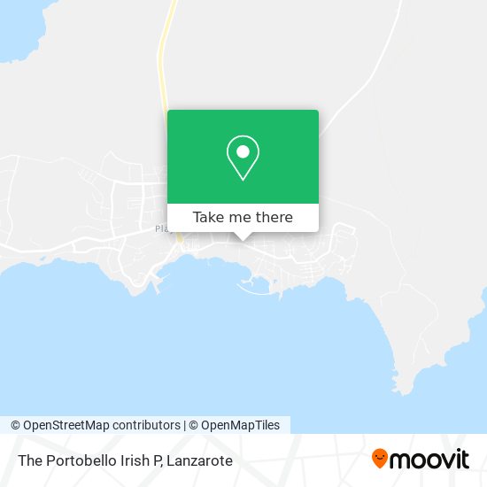The Portobello Irish P map