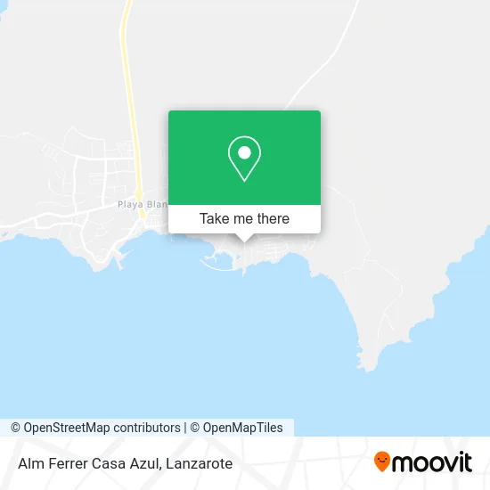 Alm Ferrer Casa Azul map