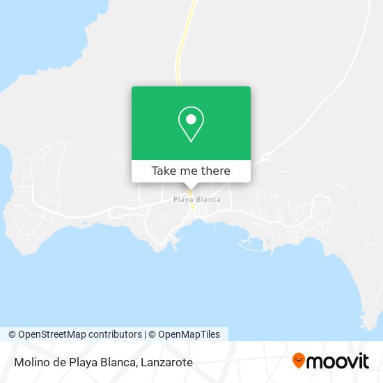 Molino de Playa Blanca map