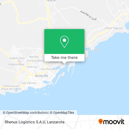 Rhenus Logistics S.A.U map