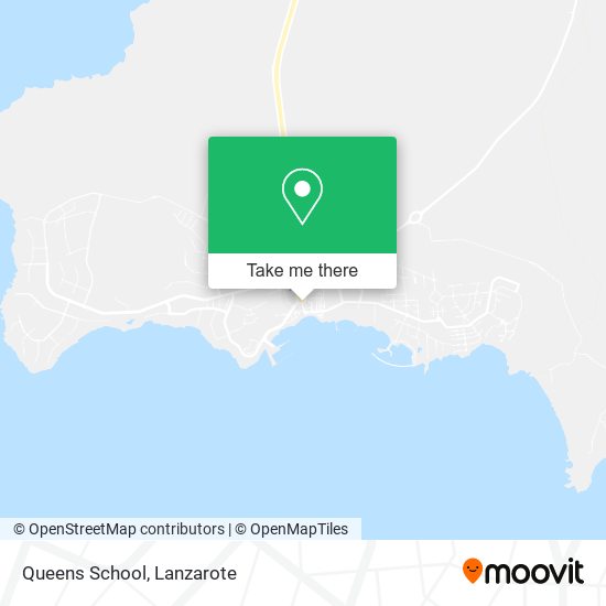 mapa Queens School