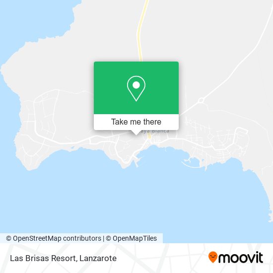 Las Brisas Resort map