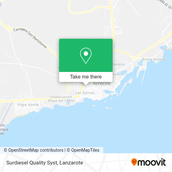 Surdiesel Quality Syst map