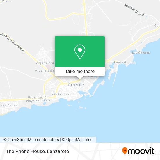 The Phone House map