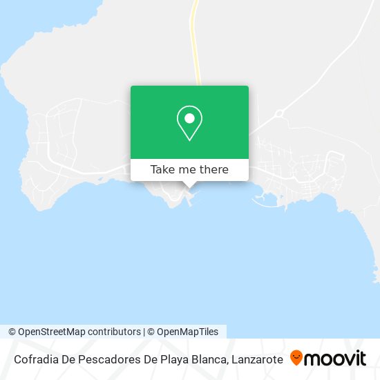 Cofradia De Pescadores De Playa Blanca map