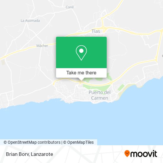 Brian Borv map