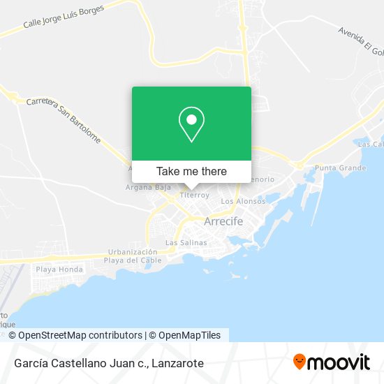 García Castellano Juan c. map