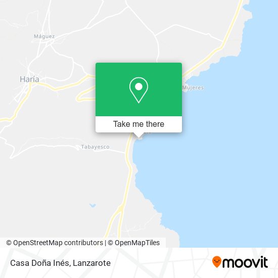 Casa Doña Inés map